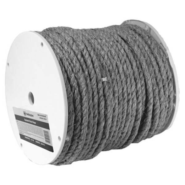 Wellington Cordage Wellington Cordage 225640 0.5 in. x 300 in. Natural Fiber Twisted Sisal Rope 225640